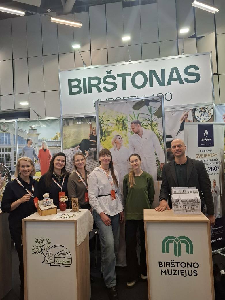 Birštono turizmo naujovės ir 2026 m. renginiai pristatyti „Vilniaus knygų mugėje“
