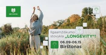 Ilgaamžiškumo stovykla „LONGEVITY“