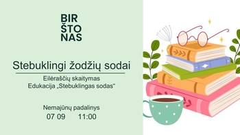 "Magic Gardens of Words". Reading poems. Education/art therapy "Magic Garden"