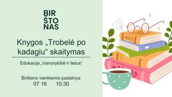 Audio reading of Aldona Puišytė's book "The Hut Under the Juniper", conversation. Education "Rainbow and Rain"