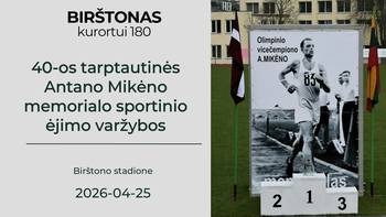 40-os tarptautinės Antano Mikėno memorialo sportinio ėjimo varžybos