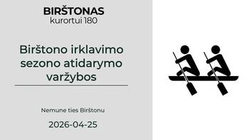 Birštono irklavimo sezono atidarymo varžybos