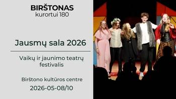 Vaikų ir jaunimo teatrų festivalis „Jausmų sala 2026“