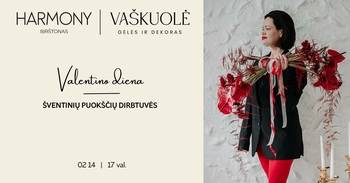 VALENTĪNDIENA | svētku pušķu darbnīca