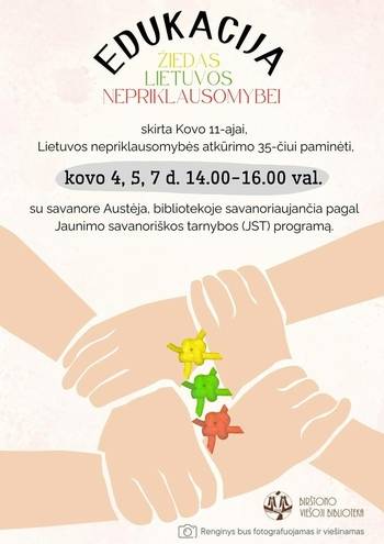 Izglītība "Gredzens Lietuvas neatkarībai"