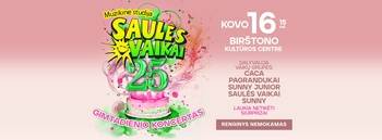 SUNSHINE FOR CHILDREN 25!