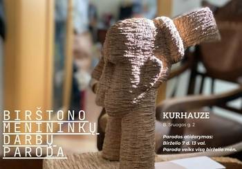 Opening of the Birštonas artists' exhibition