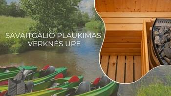 Šeštadienio turai Verknės upe