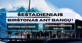 Sestdiena uz viļņiem | Peldēšanās Birštonā