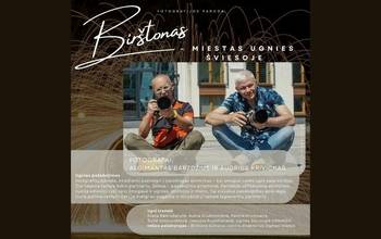 Opening of the exhibition "Birštonas - a city in the light of fire"