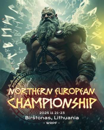 International Powerlifting Championship "NORTHERN EUROPEAN CHAMPIONSHIP 2025"