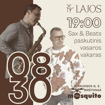 Sax and Beats paskutinis vasaros vakaras