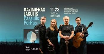 Presentation of Kazimieras Jakutis' new album "The World Through Half"