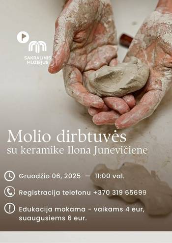  Molio dirbtuvės su keramike Ilona Junevičiene