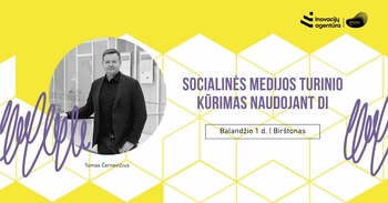 Creating social media content using AI