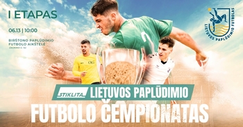 Stiklita Lithuanian Beach Soccer Championship Stage 1