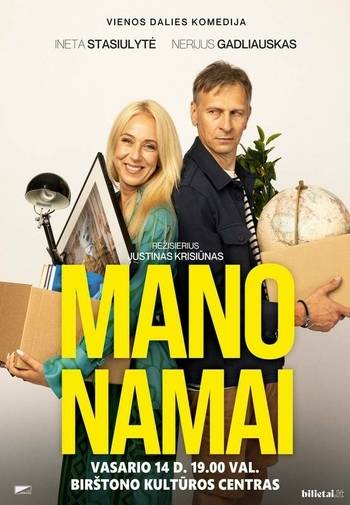 PREMJERA! Teatro komedija „Mano namai“ | Birštonas