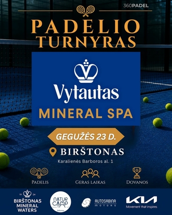 Vytautas Mineral Spa and Natur Camp camping party event