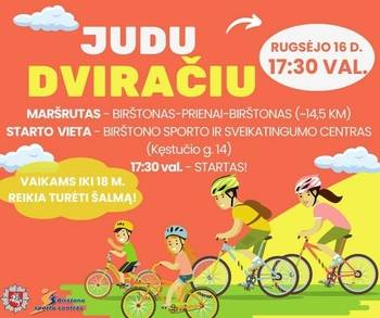 Bicycle tour "I'm moving by bike"