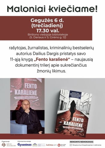 Meeting with writer and journalist Dailis Dargis