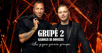 Group 2 - Karolis and Donatas with a live band