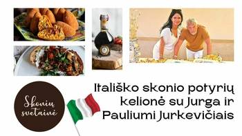 Kolacja degustacyjna z Jurgą i Pauliusem Jurkevičiusami - Italia Tradizionale