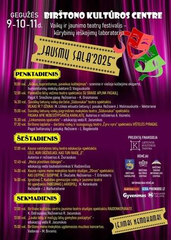 Vaikų ir jaunimo teatrų festivalis „Jausmų sala“