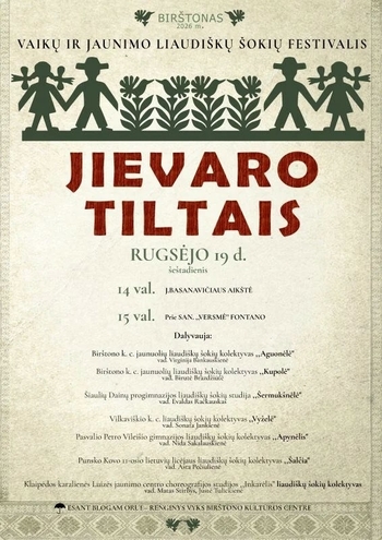 Gathering of children's and youth folk dance groups "Jievaro bridge"