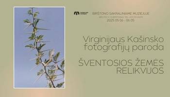 Фотовыставка Виргиниюса Кашинскаса «Реликвии Святой Земли»