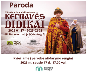 Opening of the exhibition "Kernavė Nobles. Historical Costumes of the 13th–14th Centuries"
