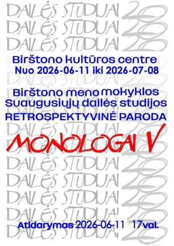 Opening of the retrospective exhibition "Monologues V"