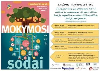 Suaugusiųjų mokymosi savaitė „Mokymosi sodai“