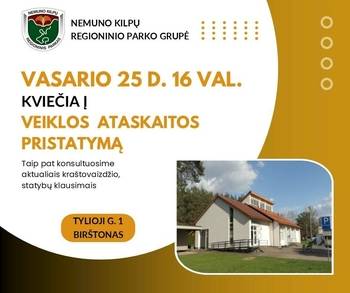 NKRP grupės veiklos ataskaitos pristatymas