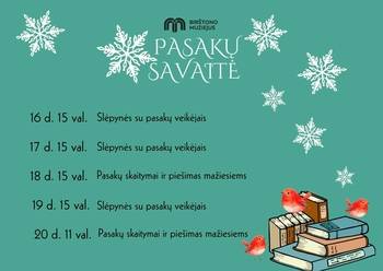 Fairytale Week at Birštonas Museum