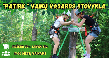 „PATIRK“ vaikų vasaros stovykla