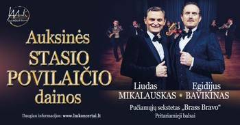 Goldene Lieder von Stasios Povilaitis | L. Mikalauskas und E. Bavikinas