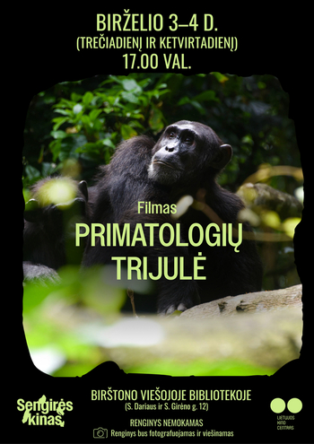The film "The Primatologist Trio"