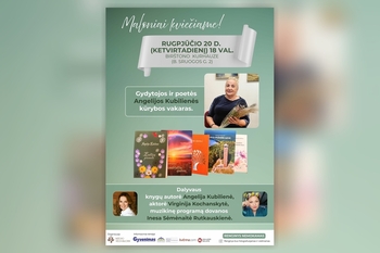 An evening of the work of doctor and poet Angelija Kubilienė