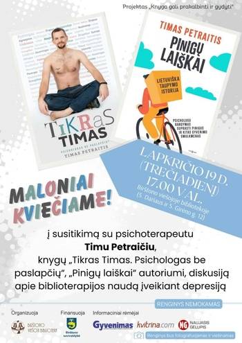 Diskusija ar psihoterapeitu Timu Petraiti par depresijas pārvarēšanu