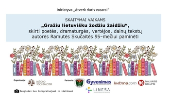 Summer readings "I play with beautiful Lithuanian words"
