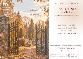 Fotografijų paroda „Paskutinės durys“