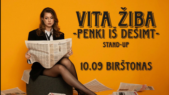 Vita Žiba I STAND-UP program "5 out of 10"