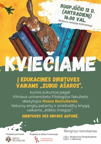 Educational workshop for children "Bunny Tears"