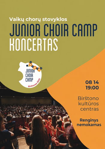 Children's choir camp final concert