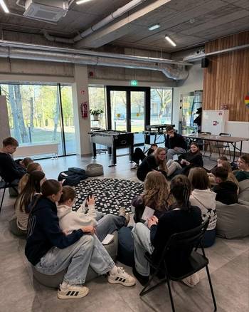 Interaktyvi diskusija jaunimui