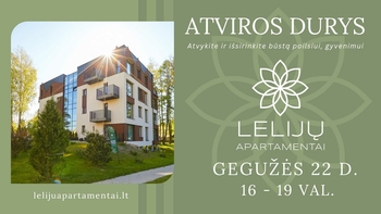 Open doors Leliju apartments