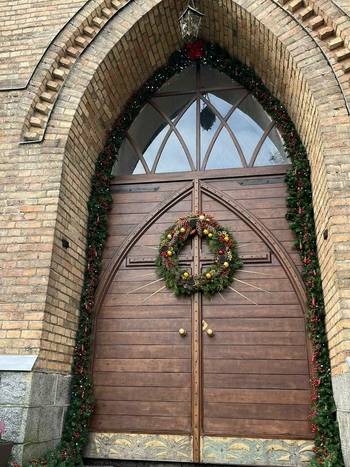 Holy Mass at Birštonas St. Anthony of Padua Church during Christmas