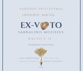 Prezentacja wystawy „EX-VOTO”