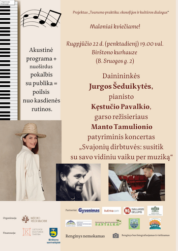 Experiential concert by Jurga Šeduikytė and the band