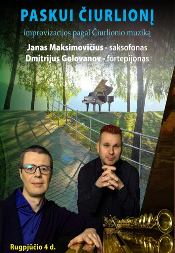 NEXT TO ČIURLIONIS. Improvisations based on the music of Čiurlionis